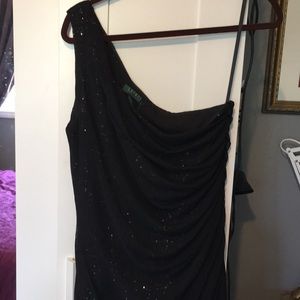 Lauren evening gown black